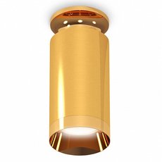 Точечный светильник с арматурой золотого цвета, плафонами золотого цвета Ambrella Light XS6327080