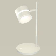 Настольная лампа с арматурой белого цвета, металлическими плафонами Ambrella Light XB9801202