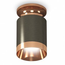 Точечный светильник с арматурой золотого цвета, плафонами золотого цвета Ambrella Light XS6303160