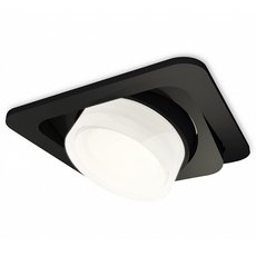 Точечный светильник с арматурой чёрного цвета, металлическими плафонами Ambrella Light XC7659083