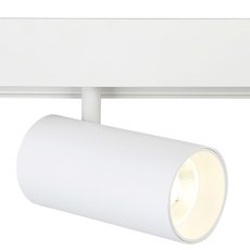 Шинная система с арматурой белого цвета, металлическими плафонами Ambrella Light GL3838