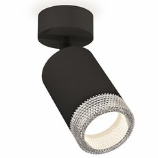 Точечный светильник с арматурой чёрного цвета, плафонами чёрного цвета Ambrella Light XM6313001