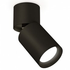 Точечный светильник с металлическими плафонами чёрного цвета Ambrella Light XM6313030