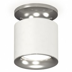 Точечный светильник с арматурой серебряного цвета, металлическими плафонами Ambrella Light XS7401102