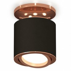 Точечный светильник с металлическими плафонами Ambrella Light XS7402120