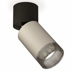 Точечный светильник с арматурой чёрного цвета, металлическими плафонами Ambrella Light XM6314041