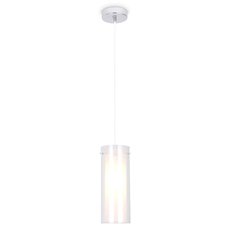 Светильник с арматурой хрома цвета, плафонами белого цвета Ambrella Light TR3672