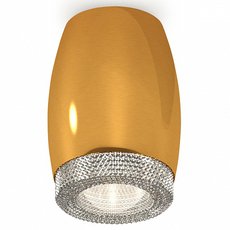 Точечный светильник с пластиковыми плафонами прозрачного цвета Ambrella Light XS1125010