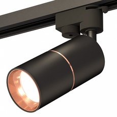 Шинная система с металлическими плафонами чёрного цвета Ambrella Light XT6302030