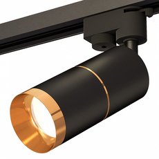 Шинная система с арматурой чёрного цвета, металлическими плафонами Ambrella Light XT6302021