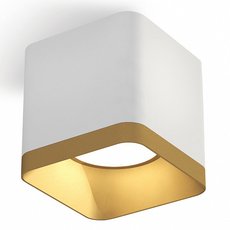 Точечный светильник с плафонами золотого цвета Ambrella Light XS7805004