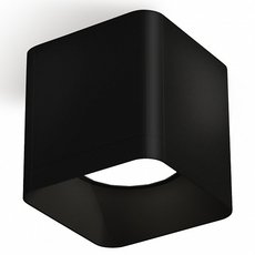 Точечный светильник с арматурой чёрного цвета, плафонами чёрного цвета Ambrella Light XS7806002