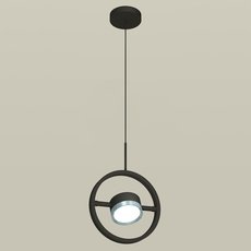 Светильник с арматурой чёрного цвета, плафонами чёрного цвета Ambrella Light XB9112102