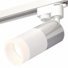 Шинная система с арматурой белого цвета, плафонами белого цвета Ambrella Light XT6301051