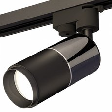 Шинная система с металлическими плафонами чёрного цвета Ambrella Light XT6302040