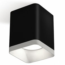 Точечный светильник с арматурой чёрного цвета, металлическими плафонами Ambrella Light XS7813001