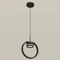 Светильник с металлическими плафонами чёрного цвета Ambrella Light XB9102151