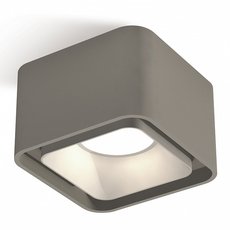Точечный светильник с арматурой серого цвета, металлическими плафонами Ambrella Light XS7834001