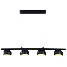 Светильник с арматурой чёрного цвета, металлическими плафонами Ambrella Light TN71039
