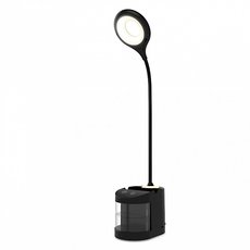 Настольная лампа с арматурой чёрного цвета, плафонами чёрного цвета Ambrella Light DE562