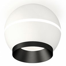 Точечный светильник с арматурой белого цвета, плафонами чёрного цвета Ambrella Light XS1101011