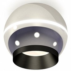 Точечный светильник с арматурой серебряного цвета, металлическими плафонами Ambrella Light XS1104001