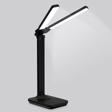 Настольная лампа с арматурой чёрного цвета, плафонами чёрного цвета Ambrella Light DE491