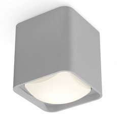 Точечный светильник с арматурой серого цвета, металлическими плафонами Ambrella Light XS7842011