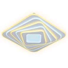 Светильник с арматурой белого цвета, пластиковыми плафонами Ambrella Light FA816
