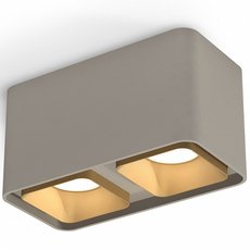 Точечный светильник с арматурой серого цвета, металлическими плафонами Ambrella Light XS7852004