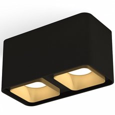 Точечный светильник с арматурой чёрного цвета, плафонами чёрного цвета Ambrella Light XS7851004