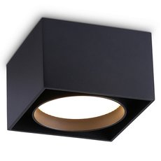 Точечный светильник с арматурой чёрного цвета, металлическими плафонами Ambrella Light TN70866