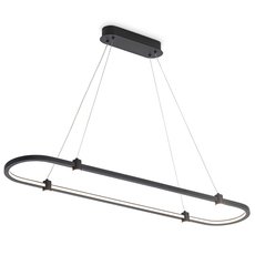 Светильник с металлическими плафонами чёрного цвета Ambrella Light FL5589