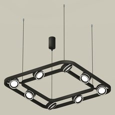 Светильник с металлическими плафонами чёрного цвета Ambrella Light XB9182151