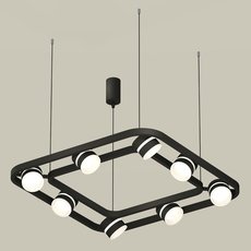 Светильник с металлическими плафонами чёрного цвета Ambrella Light XB9182152