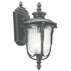 Светильник для уличного освещения с арматурой бронзы цвета, стеклянными плафонами Kichler KL/LUVERNE2/S