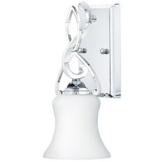 Светильник для ванной комнаты с арматурой хрома цвета, плафонами белого цвета Hinkley HK/BROOKE1 BATH