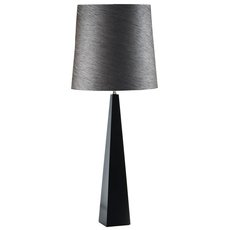 Настольная лампа с арматурой чёрного цвета, плафонами чёрного цвета Elstead Lighting HQ/ASCENT TL BLK