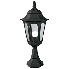 Светильник для уличного освещения с стеклянными плафонами прозрачного цвета Elstead Lighting PR4 BLACK