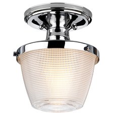 Светильник для ванной комнаты с стеклянными плафонами прозрачного цвета Quoizel QZ-DUBLIN-SF-PC