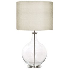 Настольная лампа с арматурой хрома цвета, плафонами белого цвета Elstead Lighting HQ/ORB CLEAR