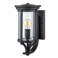 Светильник для уличного освещения с арматурой чёрного цвета Feiss FE-MERRILL1-S-BLK