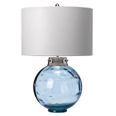 Настольная лампа с абажуром Elstead Lighting DL-KARA-TL-BLUE