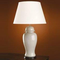 Настольная лампа с абажуром Luis Collection LUI/IVORY CRA LG