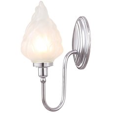 Светильник для ванной комнаты с арматурой хрома цвета, плафонами белого цвета Elstead Lighting BATH/BLAKE3 PC