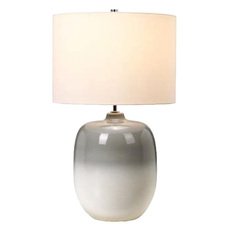 Настольная лампа с арматурой серого цвета Elstead Lighting CHALK FARM/TL