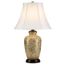 Настольная лампа с текстильными плафонами белого цвета Elstead Lighting GOLDTHISTLE/TL