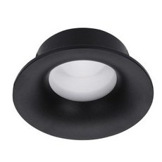Точечный светильник с арматурой чёрного цвета Lucia Tucci LTP-D013-01GU10-B