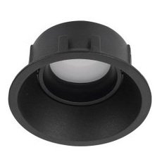 Точечный светильник с арматурой чёрного цвета Lucia Tucci LTP-D014-01GU10-B