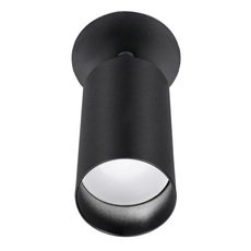 Точечный светильник с арматурой чёрного цвета Lucia Tucci LTP-D008-01GU10-B